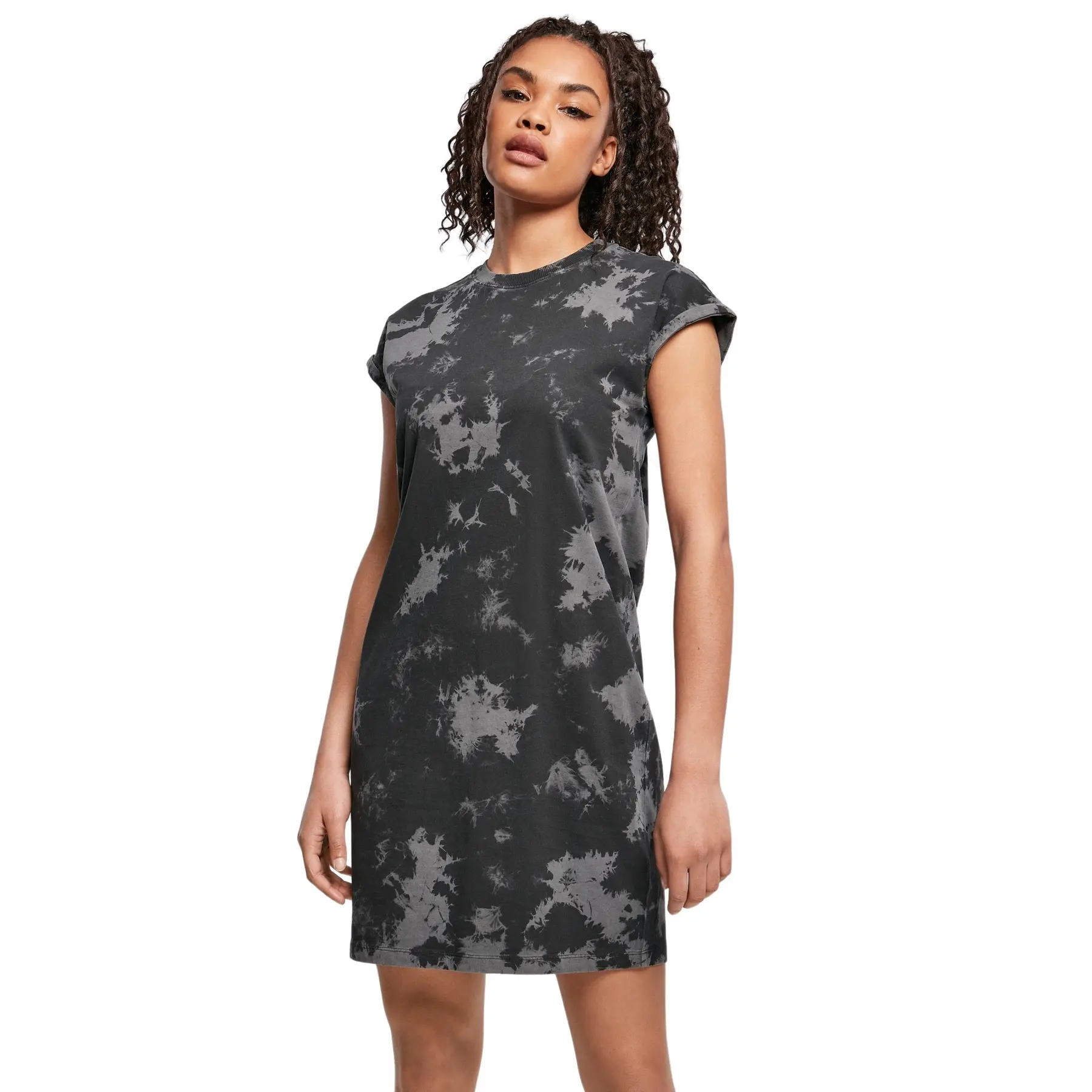 Robe t-shirt décolorée femme Urban Classics