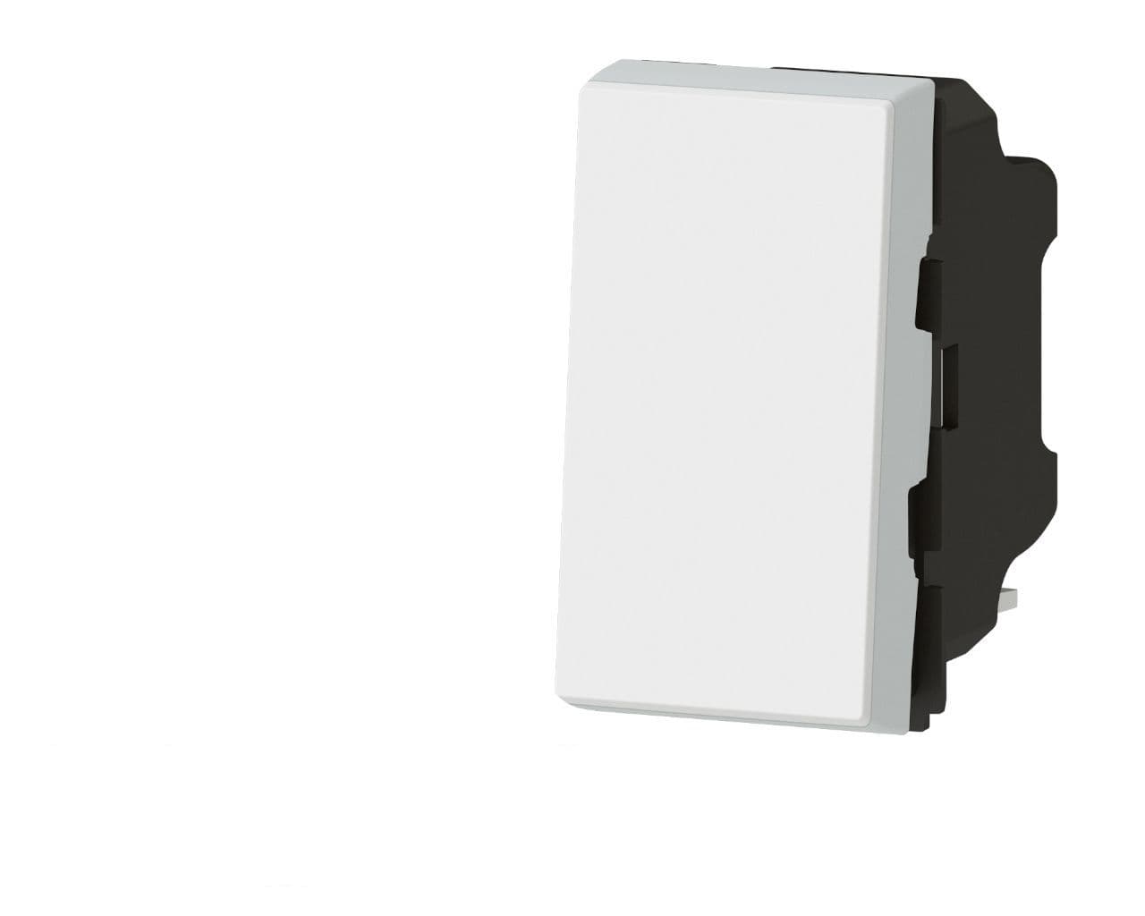 Interrupteur va-et-vient simple 1 module Legrand Mosaic composable